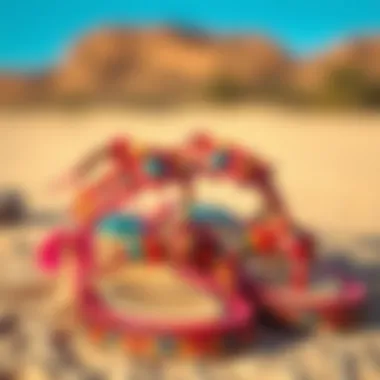 Intricate design of bohemian sandals showcasing vibrant colors and patterns