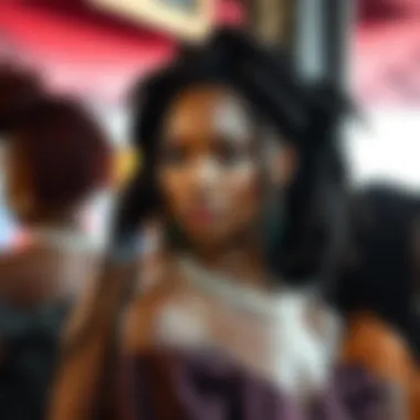 Diverse braided wig styles showcasing cultural heritage