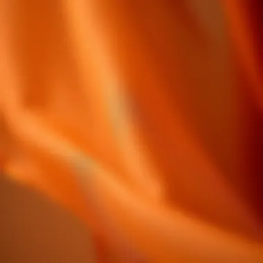 The Luxurious Texture of Chiffon Close-up of chiffon fabric showcasing its texture and flow