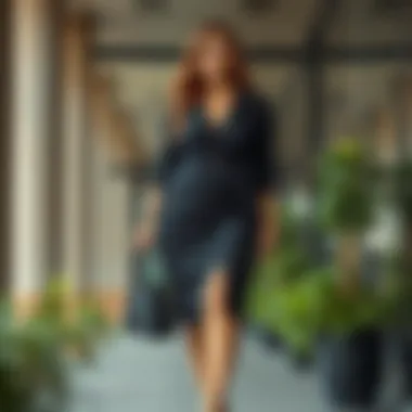 Chic Dress for Corporate Settings Stylish plus size dress suitable for corporate occasions