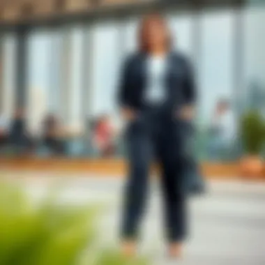 Modern Fit Trousers for Plus Size Business Attire Comfortable plus size trousers with a modern fit