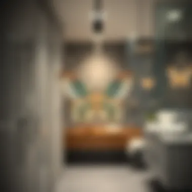 Butterfly Shower Hooks in Modern Design Elegant butterfly shower hooks in a modern bathroom setting