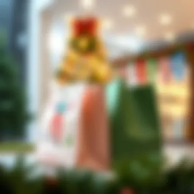 Comparison of Traditional and Reusable Holiday Shopping Bags Comparison of traditional and reusable holiday shopping bags