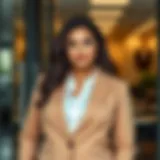 Chic Office Look with Tailored Blazer for Plus Sizes Chic plus size office attire featuring a tailored blazer