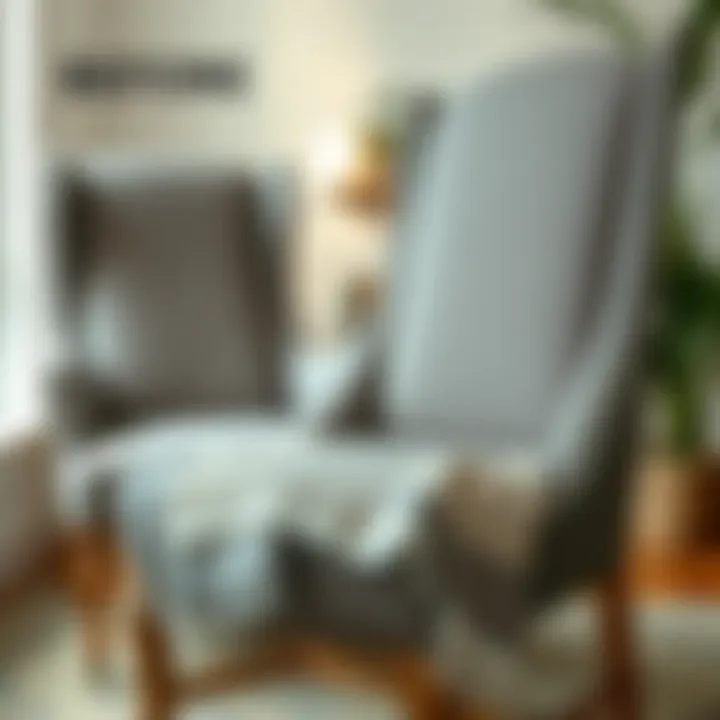 Transformational Upholstery Repair Results Before and after upholstery repair on a chair