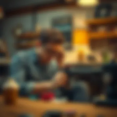 Engaging in DIY Upholstery Repair Techniques DIY upholstery repair in action