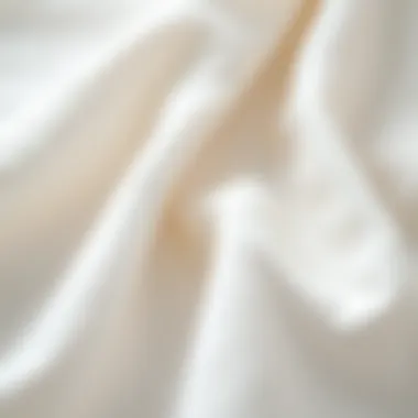A close-up of cotton fabric emphasizing quality and comfort.