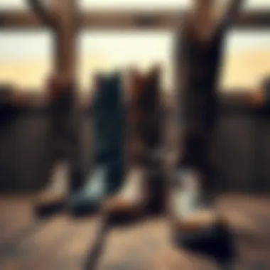 Durable material showcasing the strength of boot storage