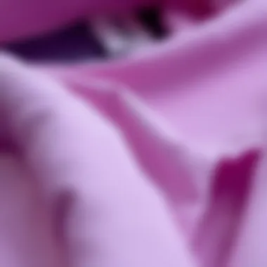 Exploring Fabric Choices for Shirt Dresses Close-up of fabric textures suitable for shirt dresses