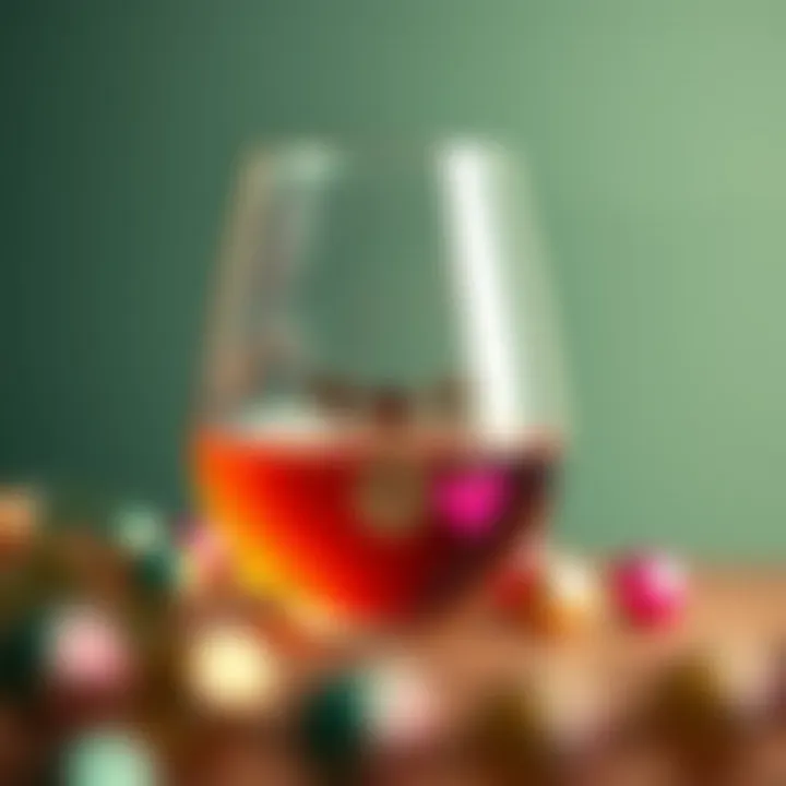 Creative DIY wine glass charms for personalized touch