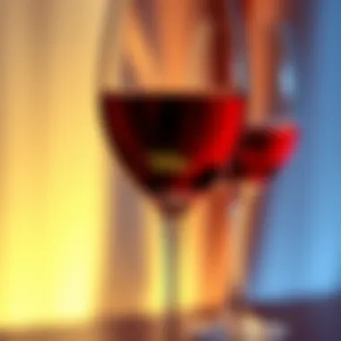 Elegant wine glass charm designs enhancing party atmosphere