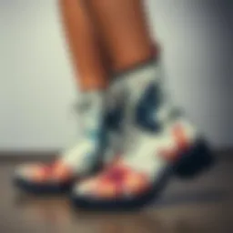 Innovative boots printing techniques showcasing artistic designs