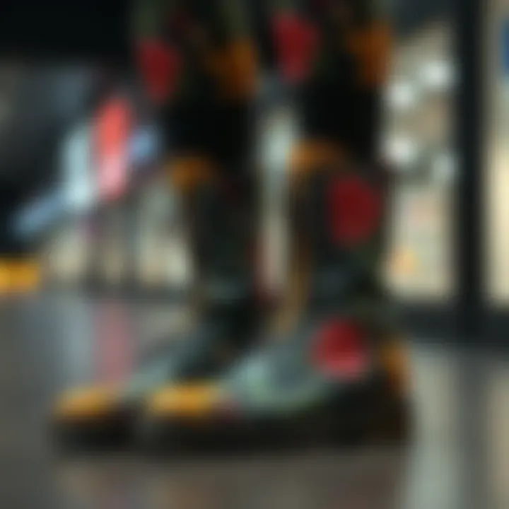 Sustainable materials used in boots printing