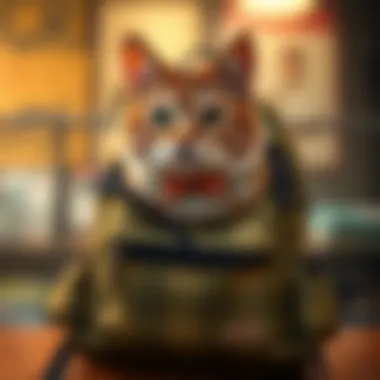 A versatile cat backpack capsule showcasing eco-friendly materials