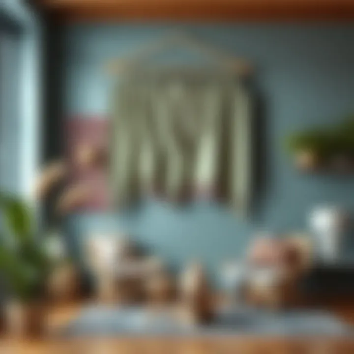 Exploring Cloth Wall Hanging Decor: A Study of Textiles in Interior Design Summary