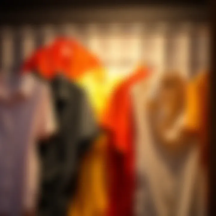 Colorful Collection of Plus Size Summer Shirts A collection of plus size summer shirts in various colors