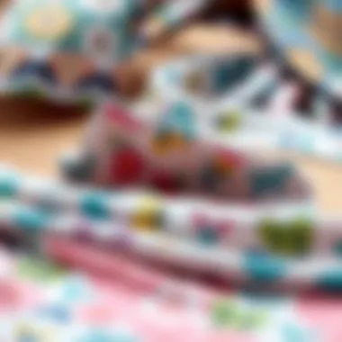 Close-up of sustainable materials used in swimwear