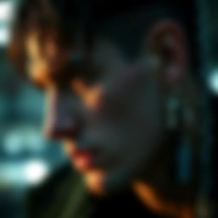 Fashionable industrial piercings showcasing personal expression