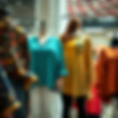 Diverse Designs in Plus Size Fashion Stylish plus size tops display showcasing diverse designs