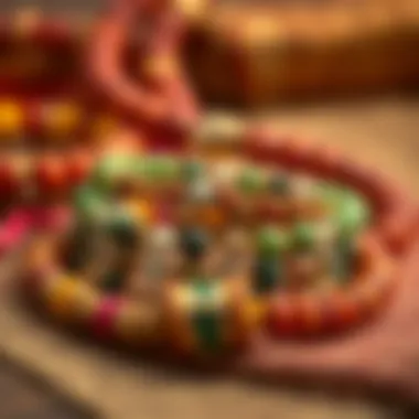 Cultural representation of husband-wife bracelets in diverse materials