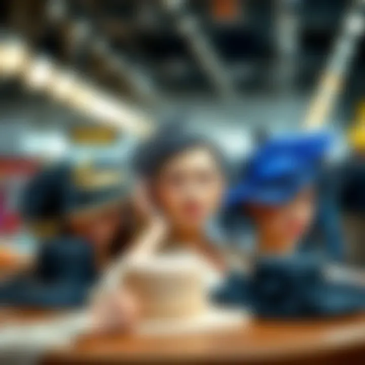 A stylish arrangement of contemporary small hats featuring veils