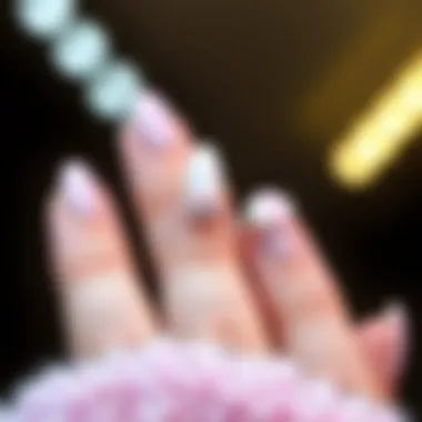 A collection of innovative button nail styles