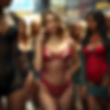 Diverse Styles and Colors of Mesh Babydolls A variety of mesh babydolls in different colors and styles