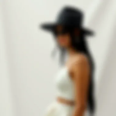 Fabric choices for monochrome two-piece sets