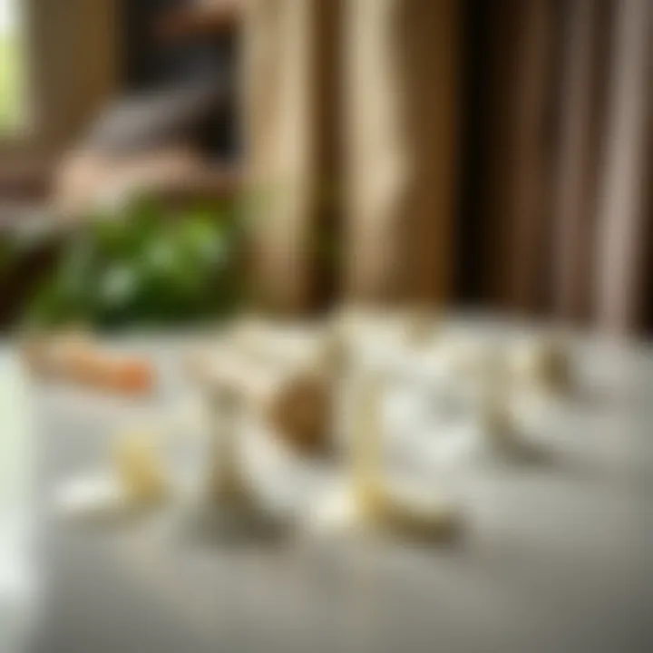 Variety of Adhesive Curtain Hooks Different types of adhesive curtain hooks displayed on a surface