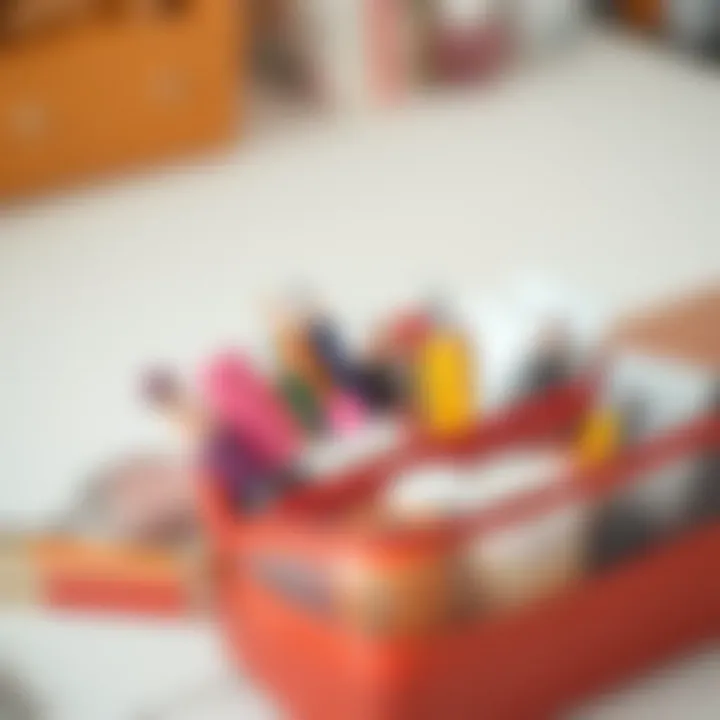 Organized Pencil Case with Essentials Organized pencil case filled with stationery essentials