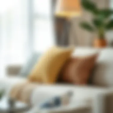 Effective Maintenance Tips for Longevity Maintenance tips for throw pillow covers displayed on a couch