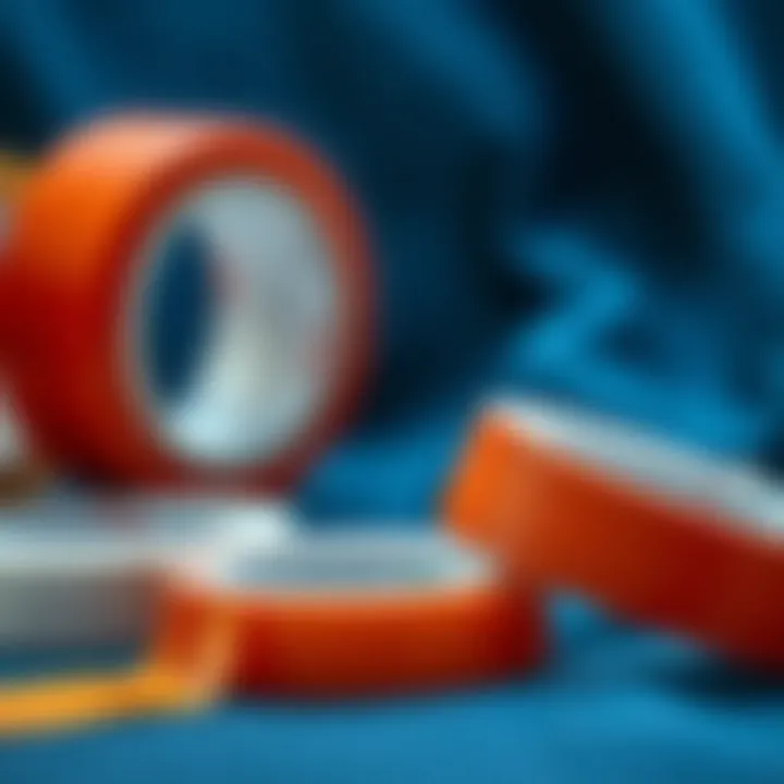 Adhesive Tapes in Fashion Design Adhesive tapes used in fashion design and tailoring