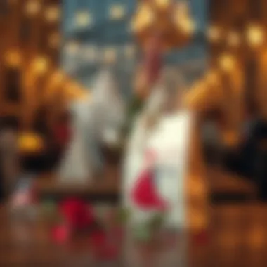 Personalized wedding giveaway bags with unique couple motifs