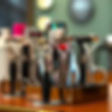 A Collection of Eyelash Curlers Elegant display of various eyelash curlers for enhanced eye appearance