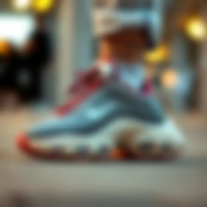 Stunning fashion-forward looks featuring air cushion sneakers