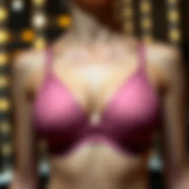 Seamless Elegance of the Front Closure Bralette Elegant front closure bralette showcasing its seamless design