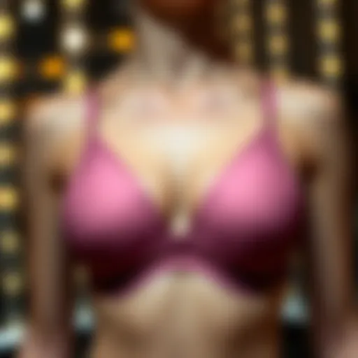 Seamless Elegance of the Front Closure Bralette Elegant front closure bralette showcasing its seamless design