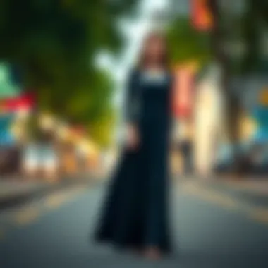 Long skirts suitable for different office occasions