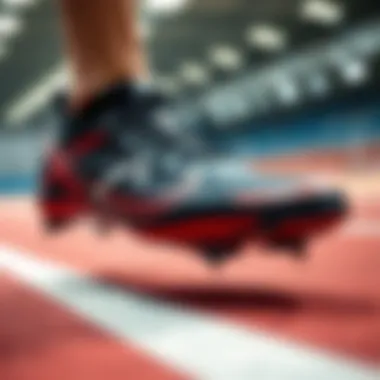Technological features of advanced sprinting spikes