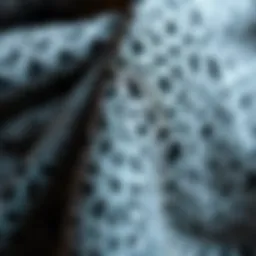 Close-up of intricate fabric texture used in Merell Wrapt designs