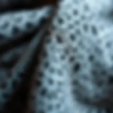 The Artistry of Merell Wrapt Fabric Close-up of intricate fabric texture used in Merell Wrapt designs