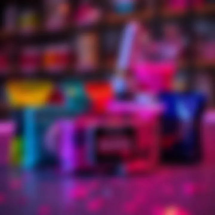 Aesthetic Display of Nail Polish Wipes Aesthetic display of various nail polish wipes