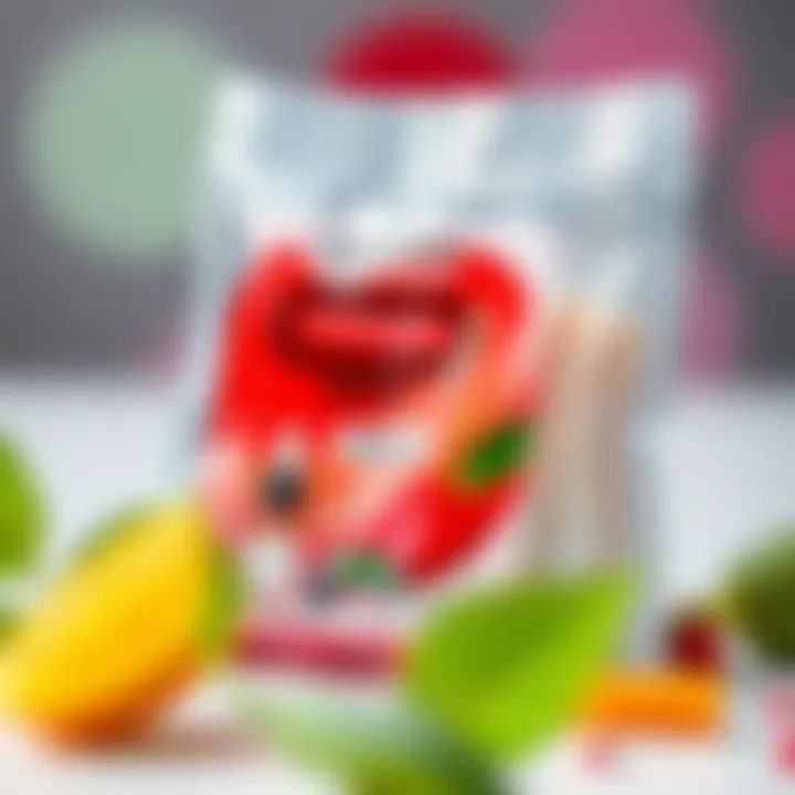 Ingredients of Nail Polish Wipes Illustration of ingredients found in nail polish wipes