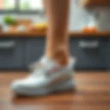 Fashion Meets Function in Non-Slip Kitchen Footwear Stylish non-slip footwear designed for kitchen environments