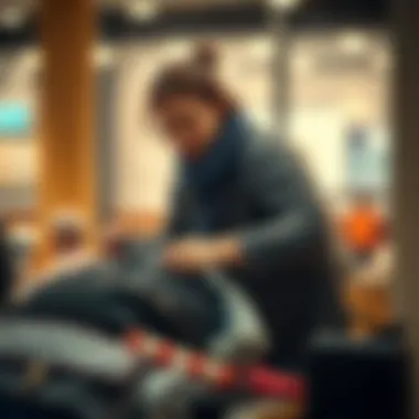 Traveler efficiently packing using a space saver travel bag