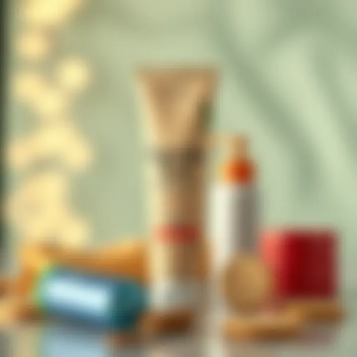 Eco-Friendly Materials in Refillable Squeeze Tubes Illustration highlighting the eco-friendly materials used in refillable squeeze tubes