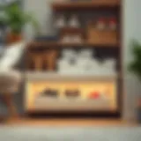 Creative shoe box storage solutions for modern homes