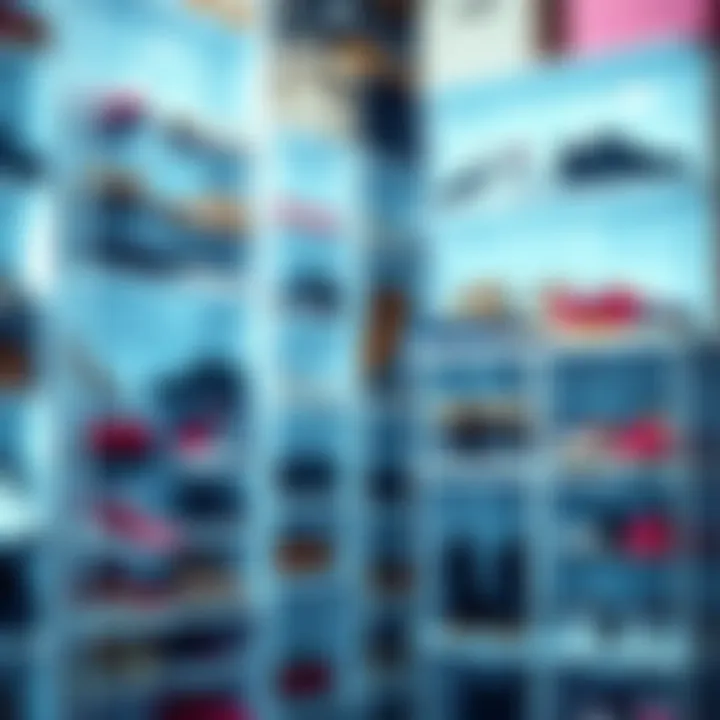 Maximizing space with vertical shoe box storage systems