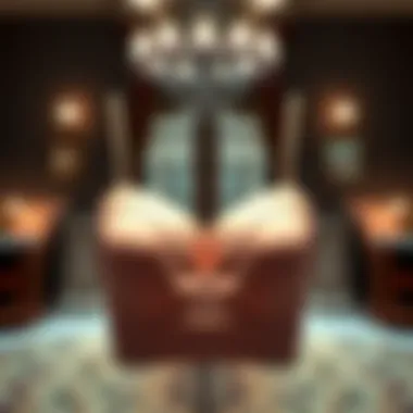 Elegant strapless camisole displayed on a chic background