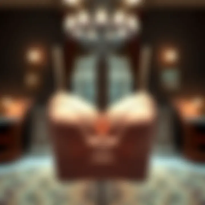 Elegant strapless camisole displayed on a chic background